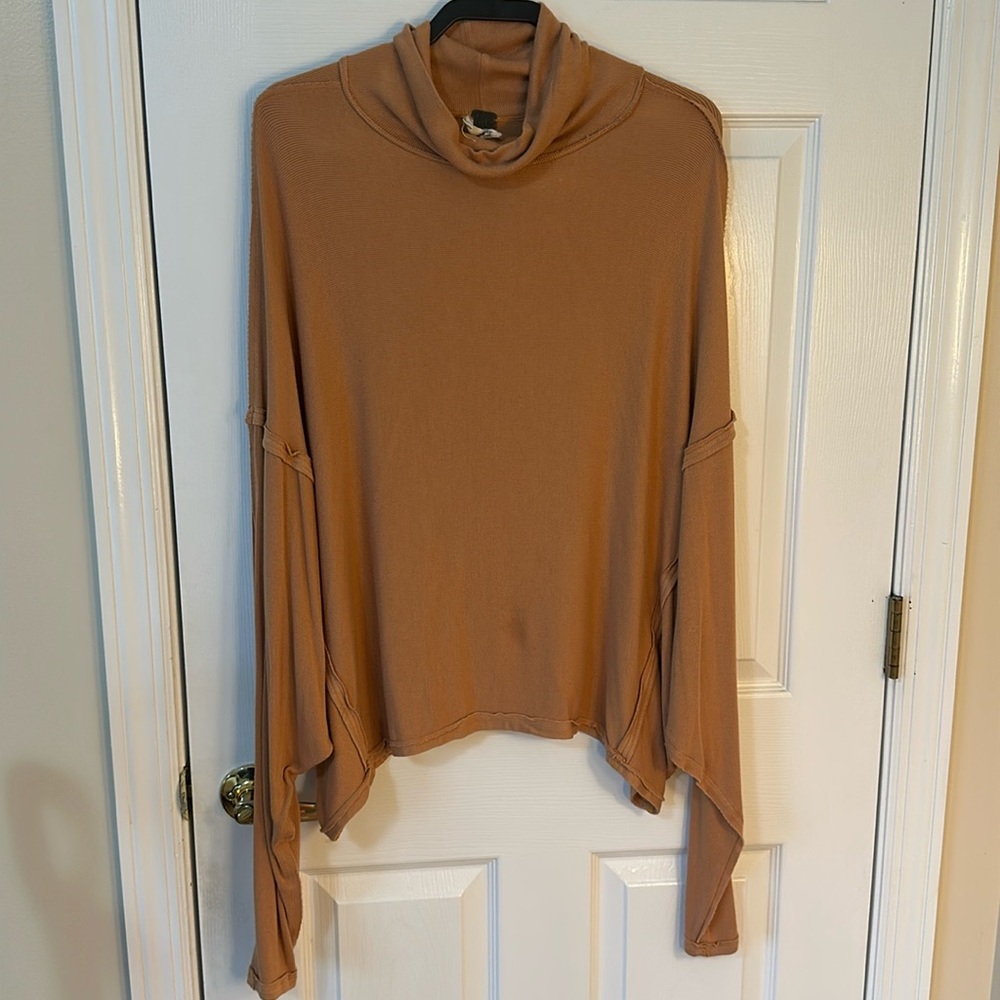 we the free dolman sleeve cowl neck top